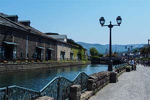 Otaru Canal and the Surrounding Tourist District