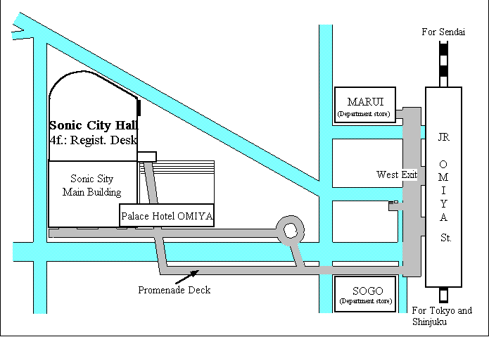 Omiya Map